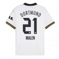 Camiseta Borussia Dortmund Donyell Malen #21 Tercera Equipación Replica 2024-25 mangas cortas